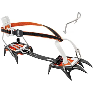 Petzl Steigeisen schwarz/orange One Size
