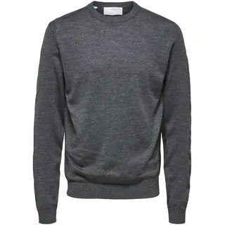 SELECTED HOMME Herren Slhtown Merino Coolmax Knit Crew Noos - XXL