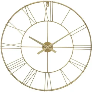 Atmosphera 3D-Wanduhr 70,0 cm Ø 70cm gold