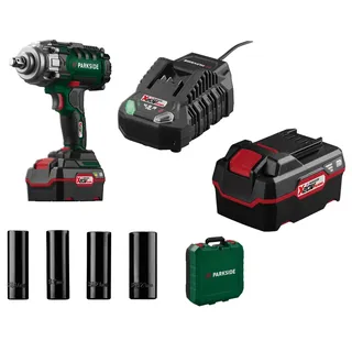 Parkside Drehschlagschrauber PASSK 20-Li C4 inkl. 1 x 4,0 Ah + Ladegerät