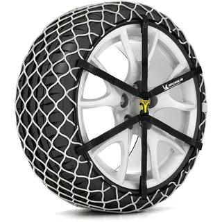 Michelin EASY GRIP Limited 13-Verbundstoff, Ultraleistungsfähig- 2 Stück | Patentierte Schneekette aus Hochleistungs-Verbundmaterial, EN 16662, geringe Gewicht, felgenschonend, Einfache Handhabung