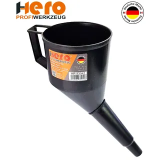 Trichter Benzintrichter Einfülltrichter Öltrichter stabil Kunststoff Sieb HERO