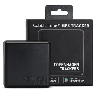 Cobblestone GPS Tracker - Inklusive kostenloser SIM für £0 / Monat - Made in Denmark - 4-6 Jahre Akkulaufzeit ohne Aufladen - Der perfekte Artikellokator
