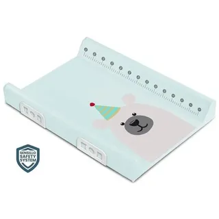 Sensillo Verstärkte Wickelauflage von Safety System, Teddybär-party, 70 cm