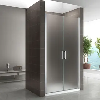 iflair Lara Duschtür rechts 71 x 195 cm grau satiniert ESG Sicherheitsglas