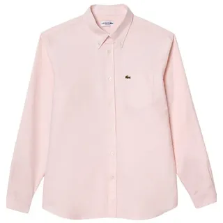 Lacoste Langarmhemd Hemd Langarmhemd (1-tlg) rosa 39fashioncore