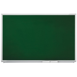 magnetoplan® Anzeigetafel Kreidetafel SP - 200x100cm - magnethaftend - Ablageschale - Dunkelgrün (1-St) grün