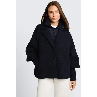 Tom Tailor Cosy Cape Jacke Sky Captain Blue M