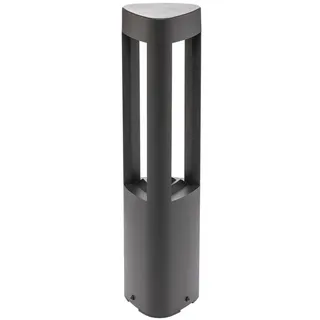 LUCANDE Außenleuchte Aluminium 50,0 cm 1-flammig schwarz