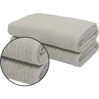 OTTO home Sanremo Premium Saunatuch 80 x 200 cm grau