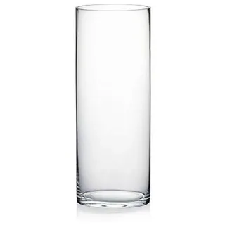 Famanu Glasvase Zylinder 15,2 cm - 40,6 cm hoch