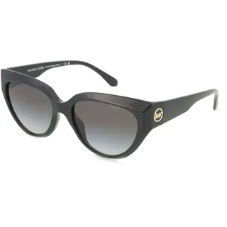 Michael Kors 0MK2241U BOCA RATON Damen-Sonnenbrille Vollrand Cat Eye Kunststoff-Gestell, schwarz