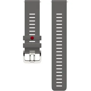 Polar FKM-Fusion-Armband M/L grau/schwarz 22 mm