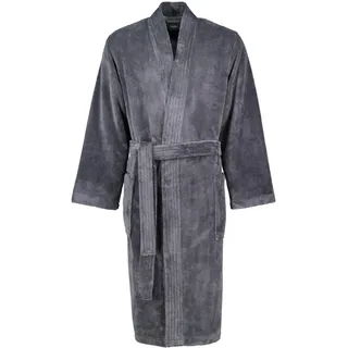 CAWÖ Bademantel Kimono Anthrazit XL