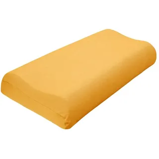 Traumschlaf Universal Bezug für Nackenstützkissen S-M, Höhe 7-10 cm | gold - orange