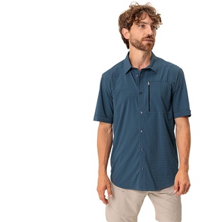 Vaude Seiland Iv Short Sleeve Shirt Blau XL Mann