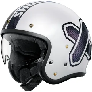 Shoei J.O2 Cross Weiß/Lila/Schwarz M