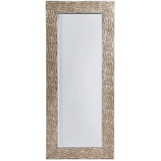 Xora Wandspiegel, Glas, rechteckig, 75x175x2.5 cm, Facettenschliff, senkrecht und waagrecht montierbar, Ganzkörperspiegel, Spiegel, Wandspiegel