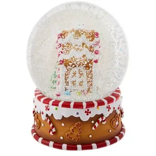Karaca Weihnachten Plätzchen Schneekugel, 10cm