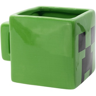 3d geformt Keramik Becher 440 ml - Minecraft In Geschenkbox