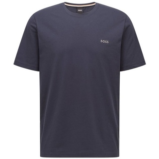 BOSS T-Shirt Herren Loungewear-Shirt MIX&MATCH T-SHIRT Kurzarm (1-tlg) blau S