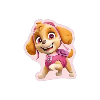 Paw Patrol Kissen rosa 100% Polyester B/L/S: ca. 31x36x2 cm - braun, rosa