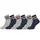 6-Paar Blau/Grau 39-42
