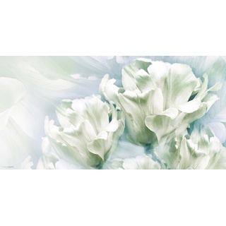 CoverYourDesk, Unterlage, Schreibtischunterlage Romantische weiße Tulpen