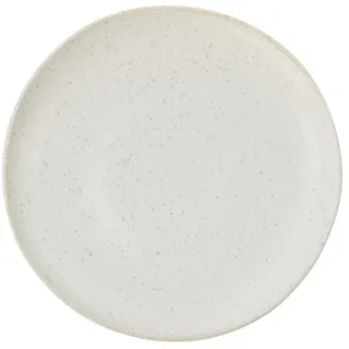 House Doctor Pion Speiseteller 22 cm grau/weiß