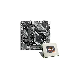 Mainboard Bundle | AMD Ryzen 5 4500 6x3600 MHz, ASUS Prime A520M-A II/CSM, 1x M.2 Port, 4X SATA 6Gb/s, USB 3.2 Gen1 | Tuning Kit | CSL PC Aufrüstkit