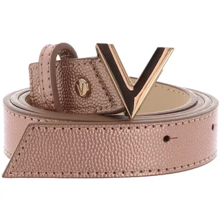 Valentino Damen Divina Gürtel, Roségold/Gold, Small - S