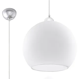 Sollux Ball 1-flg. 30 cm rund weiß
