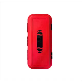 FireLoq Feuerlöscher-Schutzbox für 6 kg / 6 L Feuerlöscher mit Sichtfenster