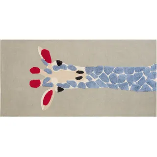 Beliani SAKUBO Kinderteppich 80 x 150 cm Bunt