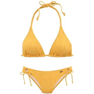 Buffalo Triangel-Bikini Damen gelb Gr.34 Cup A/B