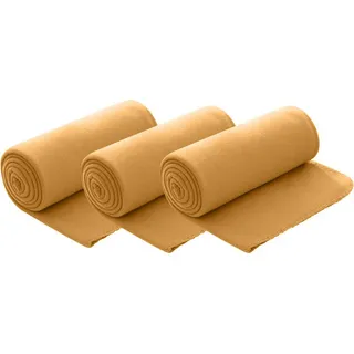 Wometo Kuscheldecke 130 x 160 cm Gelb
