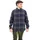 Övik Twill Flanellhemd Dark Navy/Basalt XS