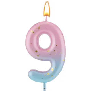 Farbverlaufs Zahlen Buchstaben Kerze, rosa-blaue Farbverlaufs-Geburtstagskerzen für Kuchen Ziffern Buchstaben Geburtstagskerzen Dekoration für Geburtstag Partys Hochzeit (9)