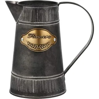 Vintage Gießkanne Aus Eisen, Landhausstil, Dekoration, Vase, Krug, Rustikaler Metalleimer, Topf, Blumentopf, Blumentopf, Blumentopf, Dekoration Für Garten, Wohnzimmer