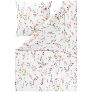 Estella Millefleur Floral Baumwolle Multicolor 135 x 200 cm + 80 x 80 cm