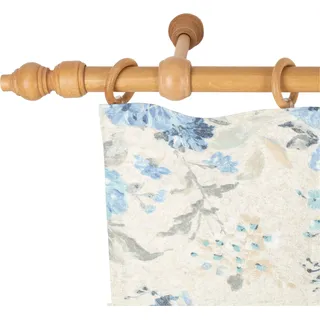 SN DECO GROUP Vorhangstange Filigrano 1-läufig Ø 28 mm 140 cm Braun
