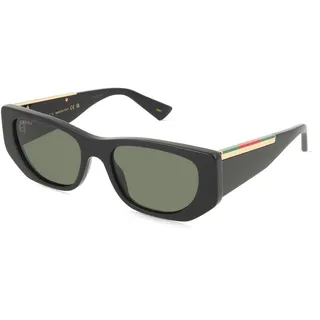 Gucci GG1959S Damen-Sonnenbrille Vollrand Cat Eye Acetat-Gestell, schwarz