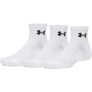 Under Armour Performance Cotton 3p Quarter Socken 3 Weiß 36,5-42