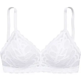 VIVANCE Bralette-BH Spitzen-BH weiß 80A