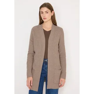 Cecil Offener Struktur-Cardigan Braun M
