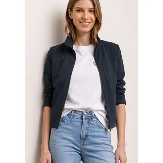 STREET ONE STREET ONE, Jacke mit Zipper und Brusttaschen shadowed navy, 42, EU