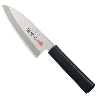 KAI Seki Magoroku Kinju und Hekiju Deba Linkshänder 15,0 cm Klingenlänge - 8A solid & SUS420J2-58 & 56 (±1) HRC - handgefertigt - Pakkaholz & PP-Kunststoff - japanisches Hackmesser - Made in Japan