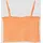 Muskelshirt T-Shirt mit abnehmbaren Spaghettiträgern orange M 146/152