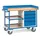 FETRA Werkstattwagen Stahl 1120 x 650 mm grau/blau bestückt