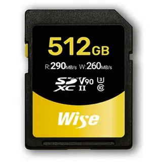 Wise SDXC UHS-II V90 512 GB